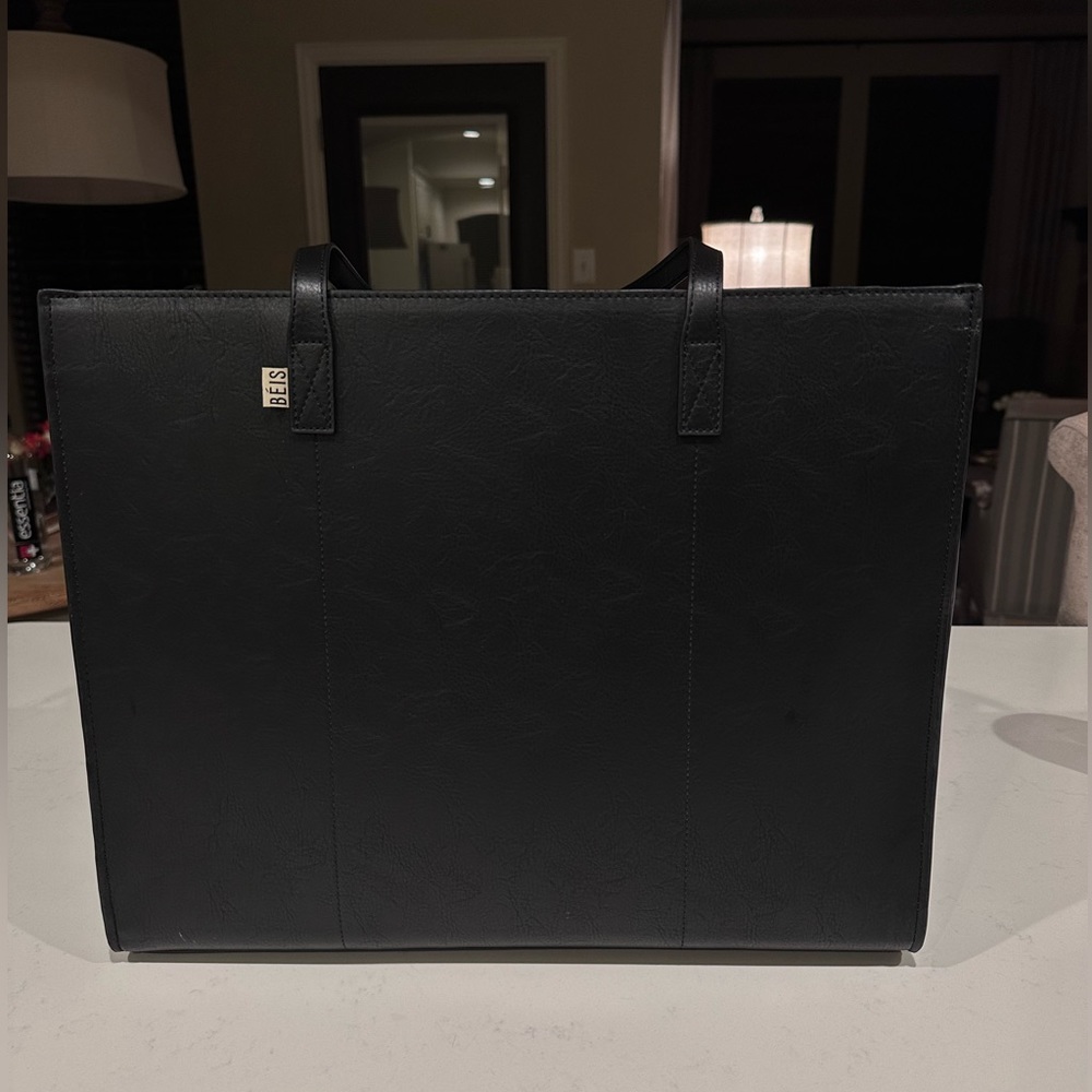Béis The Large Work Tote in Black
